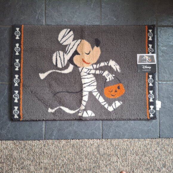 Other - NWT Mickey Mouse Halloween floor rug bath mat